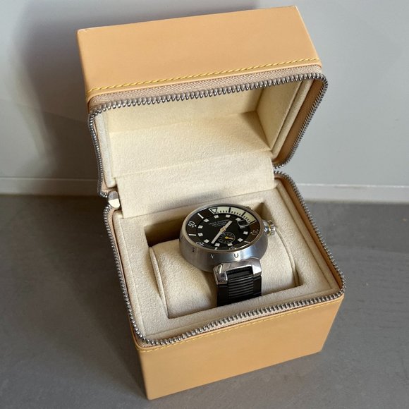 Louis Vuitton Q1031 Men's Tambour Diving Automatic Watch - Picture 1 of 7